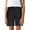 Black, variant on Girls Athletic Shorts Pull on Grey Shorts High Waisted School Pants for Boys 7-8 Years