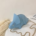 thumbnail image 6 of Odeerbi Crossbody Bags for Women Dinosaur Messenger Bag Fashion Color Cute Animal Shoulder Handbag Blue, 6 of 7