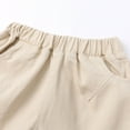 thumbnail image 5 of ROLKFUK Girls Shorts- Cotton Soft Casual Lightweight Summer Shorts Beige Size 4 Years, 5 of 9
