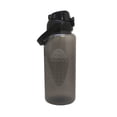 thumbnail image 3 of Mainstays Motivational 64oz Sports Water Bottle with Straw and Time Marker Black, 3 of 7