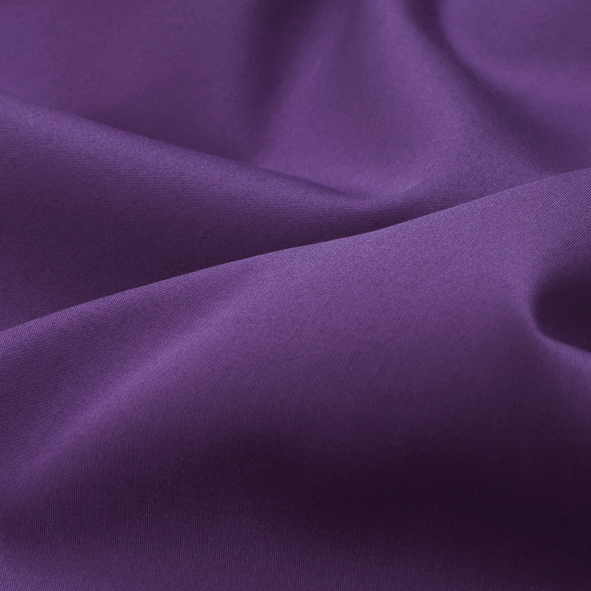 Unique Bargains Pillowcase Set of 2, Cotton with Envelope Grape Standard