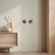 thumbnail image 4 of 2 juegos de llaveros con diseño de rosas, ganchos de madera para pared, organizador de llaves, decoración de rosas, colgador de madera para habitación., 4 of 7