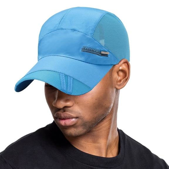 Kelon Unisex Adjustable Dad Hat, Classic Mesh Back Baseball Cap, Quick Drying Sun Visor, Breathable Sports Headwear for Running Fishing Riding Outdoor Activities, One Size Baseball Caps