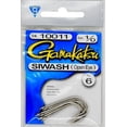 thumbnail image 2 of Gamakatsu 6pk Siwash Open-Eye Hook, Nickel, 2 of 2