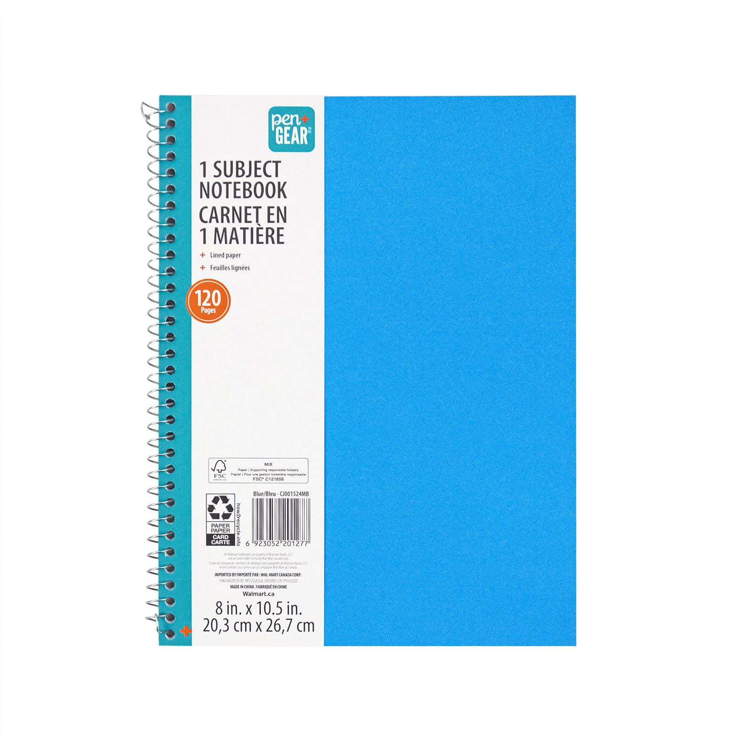 spiral notebook