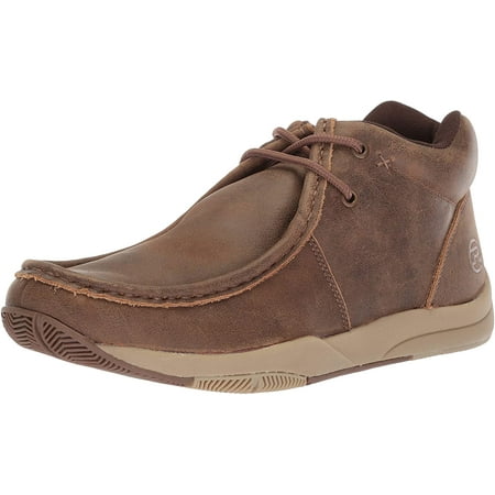 Men s Clearcut Suede Leather Swifter Sole Chukka Shoes Moc Toe - 09-020-1662-0210 BR 13 EE US