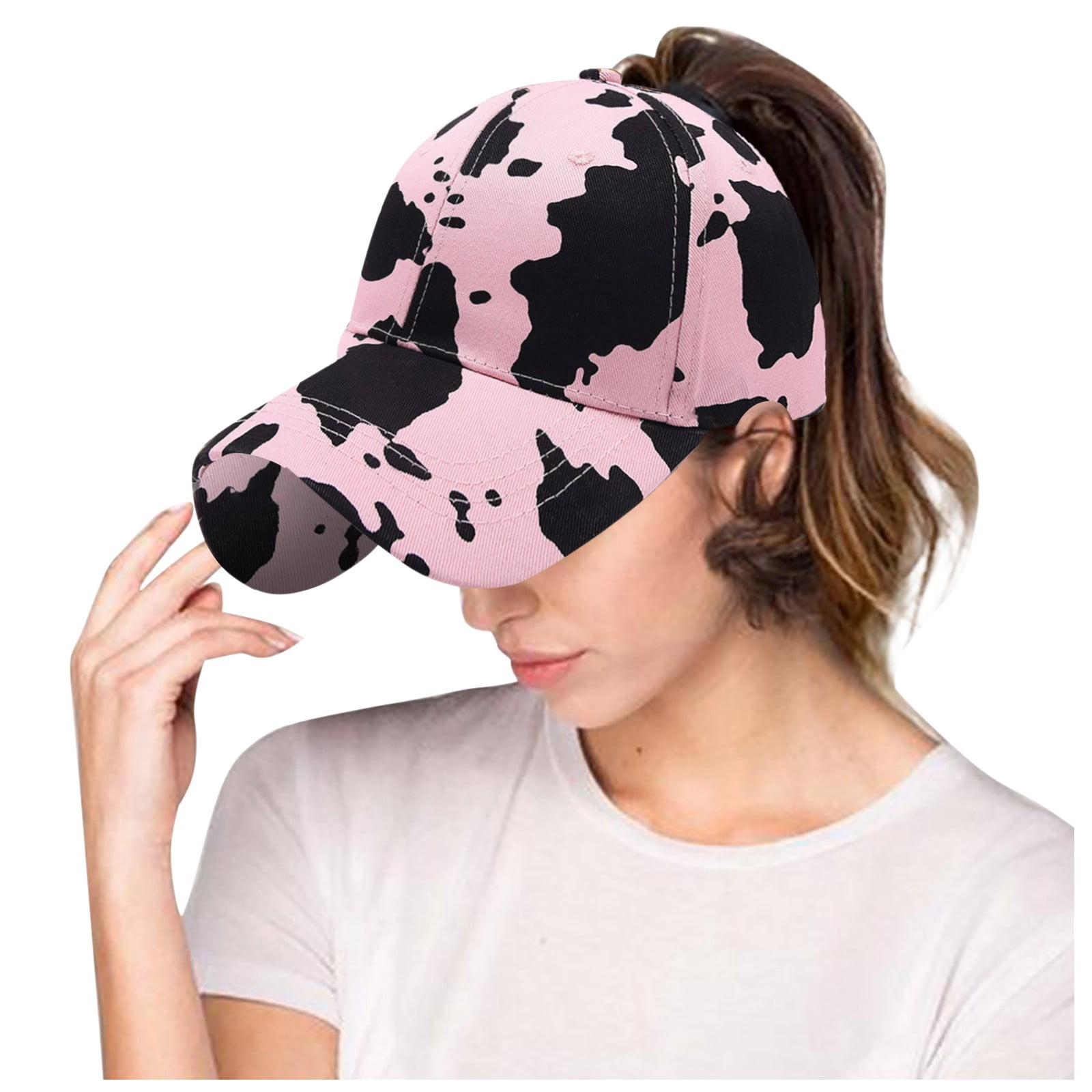 Cow Print Baseball Cap Unisex 