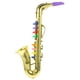 thumbnail image 1 of Saxofón de juguete, instrumento musical para niños pequeños, accesorio de saxofón falso, accesorio de saxofón para niños, 1 of 7