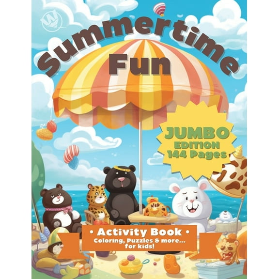 Jumbo Summertime Fun, (Paperback)