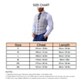 thumbnail image 4 of Chaleco a cuadros, chaleco de traje informal para hombre, chaleco de traje para hombre, chaleco para hombre, innovación moderna, 4 of 4