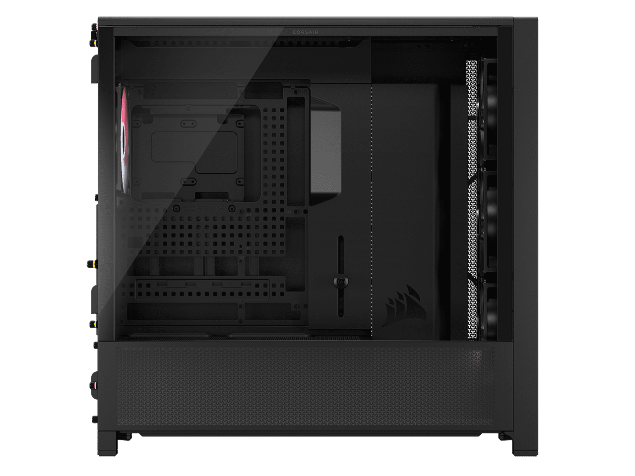 CORSAIR FRAME 5000D RS ARGB Modular High Airflow Mid-Tower PC Case, Black – Fully Customizable Design –  InfiniRail™ Fan Mounting System – Fits Multiple 360mm Radiators or a 420mm Radiator – Reverse M