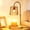 Clear, variant on Hyindoor Candle Warmer Lamp with Timer Adjustable Height, Wax Melt Warmer for Scented Wax with 2 GU10 Bulbs, Birthday Christmas Gifts for Women, Mom Gifts Idea, for New Home Decor