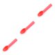 thumbnail image 5 of Injueey Cuchara de helado Cuchara de cocina Cuchara de plástico reutilizable de mano Excavadora Cubiertos Fiesta Cuchara Servicio Hogar Rosa Type1 NO1, 5 of 6