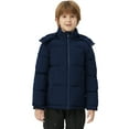 thumbnail image 4 of ZSHOW Big Boy's Recycled Winter Coat Warm Winter Jacket Quilted Puffer Jacket with Hood Navy 14/16, 4 of 9