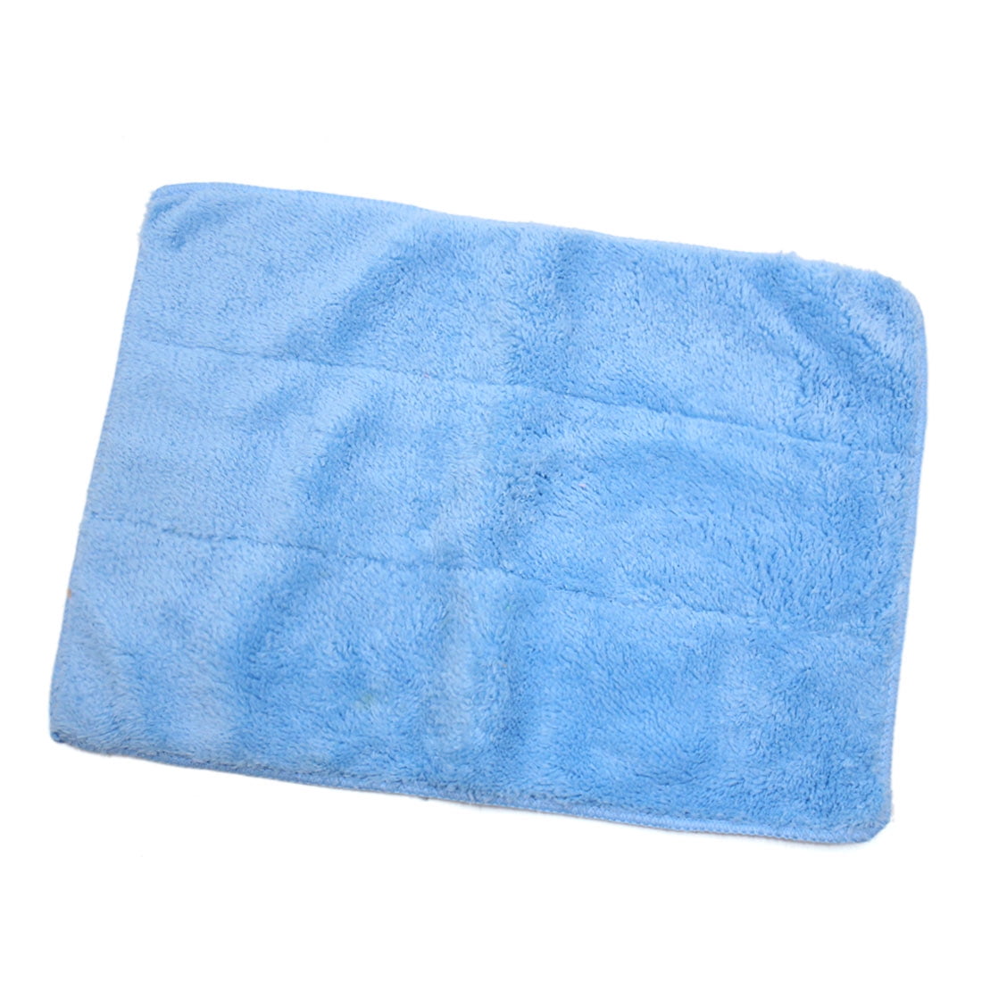 Unique Bargains Microfiber Chenille Car Wash Cleaning Towel Buffing Cloth Polishing Tool Blue