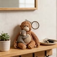 thumbnail image 3 of WKSCLPAI Punch Monkey Keychain, Cute 3D Printed Punch Orangutan Ornaments, Trending Cuddle Companion Key Chain for keys, Bags, Backpacks, Gift for Punch Lovers, 3 of 6
