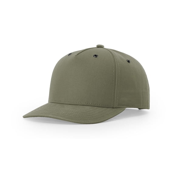 Richardson 336 Brunside Snapback Caps - Olive