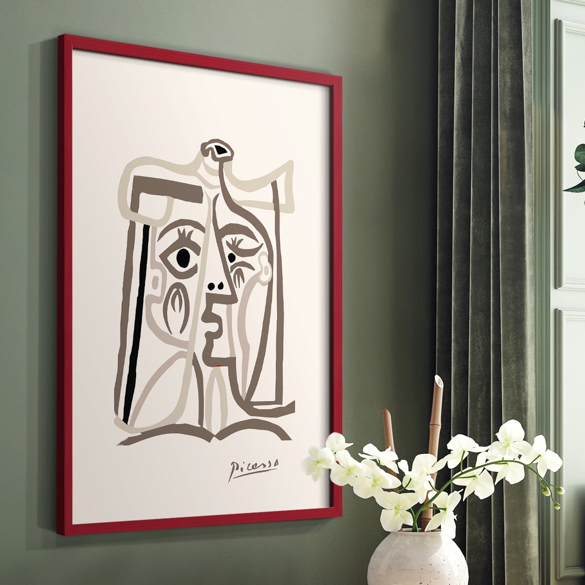 Matisse CCXXX in Solid Wood 11 x 14 Framed Print