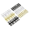 thumbnail image 2 of 6pcs DIY Clock Numerals Replacement Kit – Durable Roman & Arabic Numbers for Wall Clocks – Black, Gold, Silver – Easy to Use Craft & Accessory Set, 2 of 3