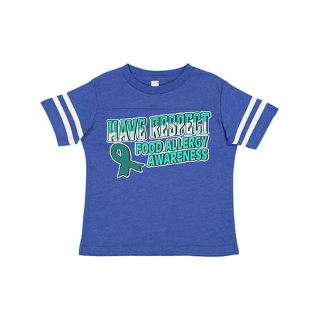 

Inktastic Have Respect Food Allergy Awareness Gift Toddler Boy or Toddler Girl T-Shirt