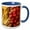 Blue/White, variant on 3drose, Berna Bugh, Kangan, India. Market in a Village of Jammu and Kashmir., 15oz Mug