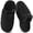 Black, variant on Ecetana Womens House Slippers Memory Foam Fuzzy Slippers Non-Slip Warm Indoor Bedroom Slippers