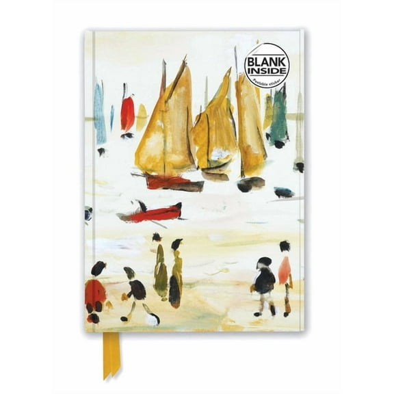 Flame Tree Blank Notebooks L.S. Lowry: Yachts (Foiled Blank Journal), (Hardcover)