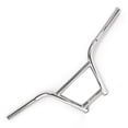 thumbnail image 2 of Manubrio BMX para bicicleta Doble de fierro plateado, 2 of 2