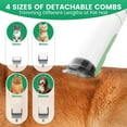 thumbnail image 2 of Dog Grooming Vacuum, Pet Grooming Kit with Clipper Nail Trimmer Grinder, 2.5L Dust Cup 7 Grooming Tools  Dog Hair Vacuum for Shedding Grooming, Home Cleaning, 2 of 6