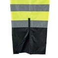 thumbnail image 4 of Ergodyne GloWearÂ® 8915BK Class E Black Bottom Rain Pants, Lime, XL, 4 of 4