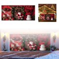 thumbnail image 1 of Large Snowman Banner for Garage Door Outdoor Indoor Holiday Welcome Sign Jolly Design Polyester Durable Fade Resistant Perfect Size Easy Installation for Garage Doors Schools Churches Celebrations, 1 of 5