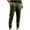 Army Green, variant on WRKEKC Joggers for Men Solid Color Elastic Waist Drawstring Pocket Athletic Cuffed Pants for Gym Daily Casual Active Wear