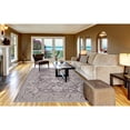 thumbnail image 4 of Concord Global Trading Concord Global Thema Annette Area Rug Grey 5'3" x 7'3" 5' x 8' Dining Room, 4 of 5