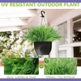 thumbnail image 4 of Goowood Artificial Persian Ferns Faux Plants Outdoor Garden Patio Porch Decor Realistic Simulation Greenery for Wedding Window Box, 4 of 8