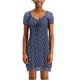 thumbnail image 1 of Vestido de muÃ±eca Planet Gold con lazo en la parte delantera azul XX-Small, 1 of 2