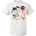 thumbnail image 3 of Inktastic Astronaut Valentine Outer Space Hearts T-Shirt, 3 of 5