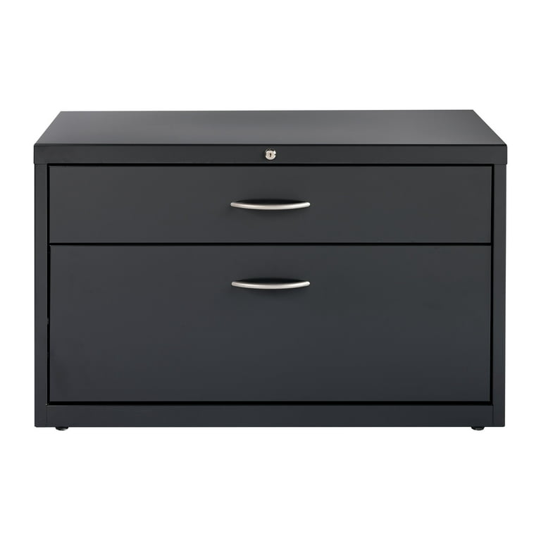 Hirsh Industries B2248135 36 in. Low Credenza with Box File Drawers Charcoal