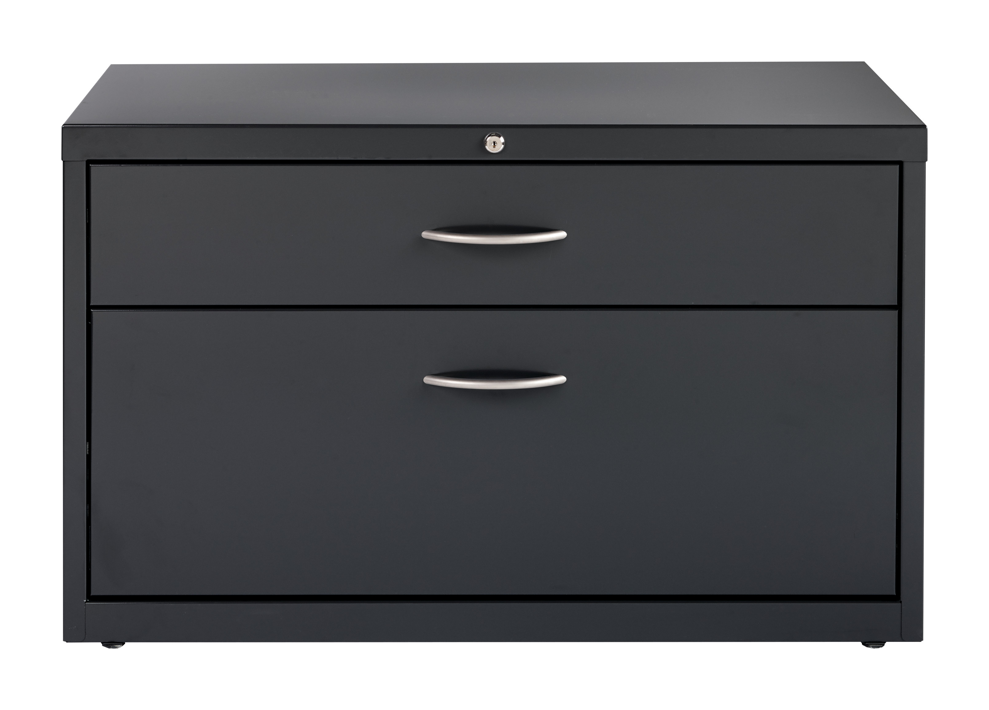 Hirsh Industries B2248135 36 in. Low Credenza with Box & File Drawers - Charcoal - image 2 of 13