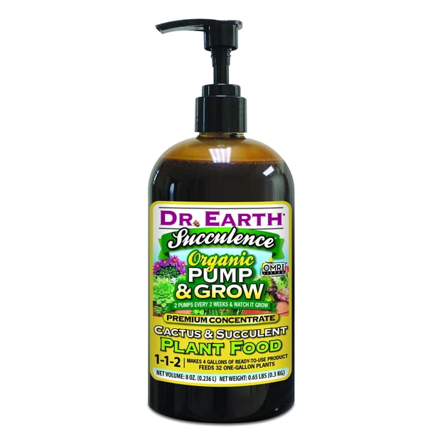 Dr. Earth Organic &amp; Natural Pump &amp; Grow Succulence Cactus