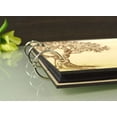 thumbnail image 2 of Handmade Tree Design Personalized Guest Book Rustic Wedding Wood Wooden Engraved Advice Book, 2 of 6
