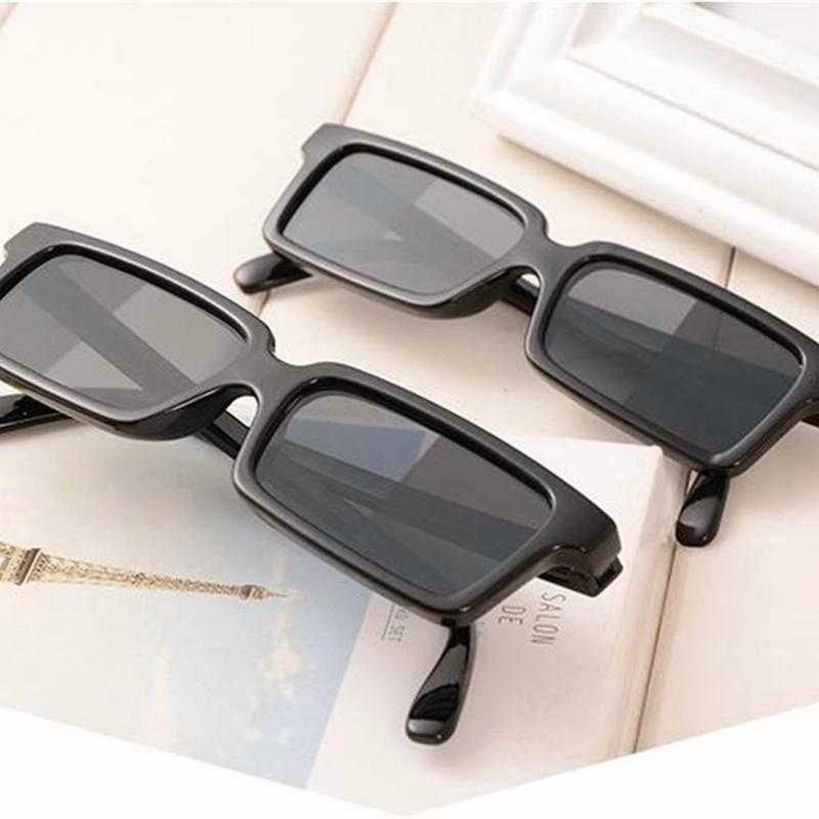 Mens Sunglasses Rearview Reflective Lenses Anti Tracking Glasses for Travel Outdoor Sports Cycling and Driving Black