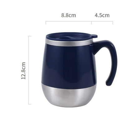 

401-500ml Creative Stainless Steel Beer Mugs Multicolor Durable Coffee Cup Milk Water Cups Restaurant Bar Home Kitchen Drinkware