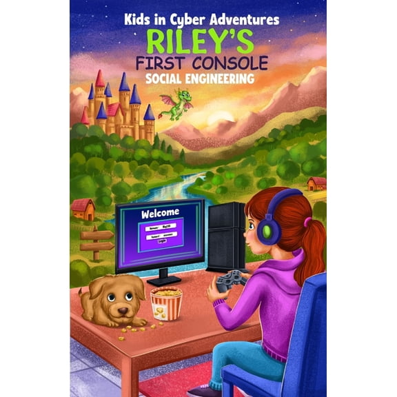 Kids in Cyber Adventures Riley's First Console: Social Engineering, Book 1, (Paperback)