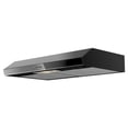 thumbnail image 3 of Campana empotrable 76cms con 3 velocidades Negro con vidrio espejo WH7610BB, 3 of 5