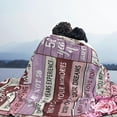 thumbnail image 3 of 50th Birthday Gifts for Women, 50th Birthday Throw Blankets 50x60 Inch 50th Birthday Gifts Ideal for Her Him, 1974 Bed Blanket Gift for Parents Wife, 3 of 5