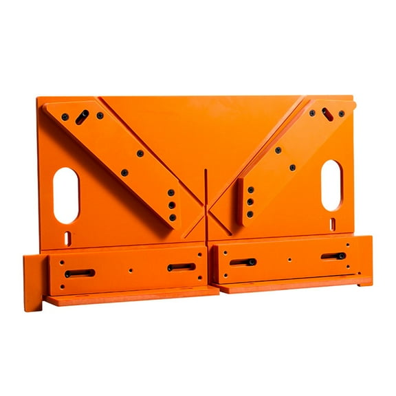 Heavy Duty 45/90 Degree Sawing Jig Compatible for Aluminum Trim & Molding Renovation Stability