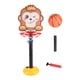 thumbnail image 1 of Bewildely Regalos clásicos para niños, juego de baloncesto portátil ajustable, seguro y confiable, montaje rápido Juguetes Educativos mono, 1 of 6