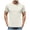 Beige, variant on Work T Shirts for Men Mens Short Sleeve T-Shirts Crew Neck Casual Graphic Shirt Summer Beach Vintage Hawaiian Tees Size L,(White L)
