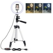 SIfdSeng Window Kits to Keep Cold Out 8in Led Smd Ring Light Kit with Stand Dimmable 5500K for Camera Makeup Phone