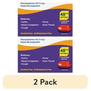 (2 pack) Equate Daytime Non-Drowsy Cold and Flu Multi-Symptom Relief Softgels, 48 Count, Compare to Vicks® Dayquil® Cold & Flu LiquiCaps® Active Ingredients